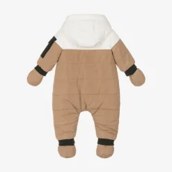 Baby Boys Beige Snowsuit