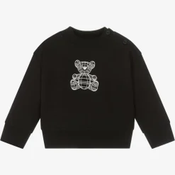 Baby Boys Black Sweatshirt