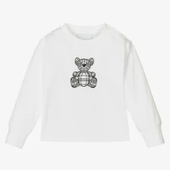 Baby Boys White Thomas Bear Top