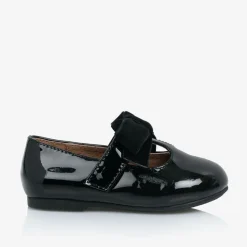 Baby Girls Black Patent Leather Shoes