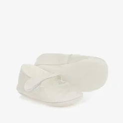 Baby Girls Grey Suede Pre-Walker Shoes