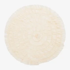 Baby Girls Ivory Cotton Blanket (86cm)