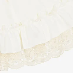 Baby Girls Ivory Lace Dress Set