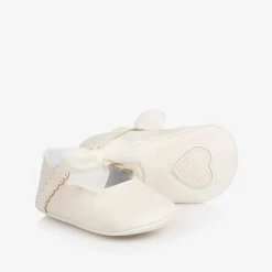 Baby Girls Ivory Pre-Walker Shoes