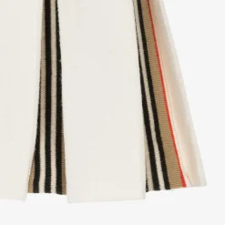 Baby Girls Ivory Wool Knit Skirt