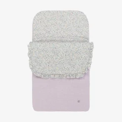 Baby Girls Lilac Knitted Nest (74cm)