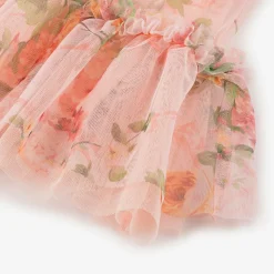 Baby Girls Pale Pink Floral Dress