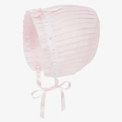 Baby Girls Pink Bonnet