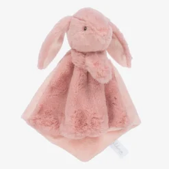 Baby Girls Pink Bunny Comforter (30 cm)