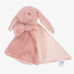 Baby Girls Pink Bunny Comforter (30 cm)