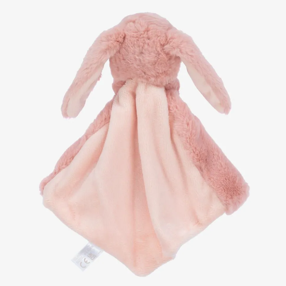 Baby Girls Pink Bunny Comforter (30 cm)