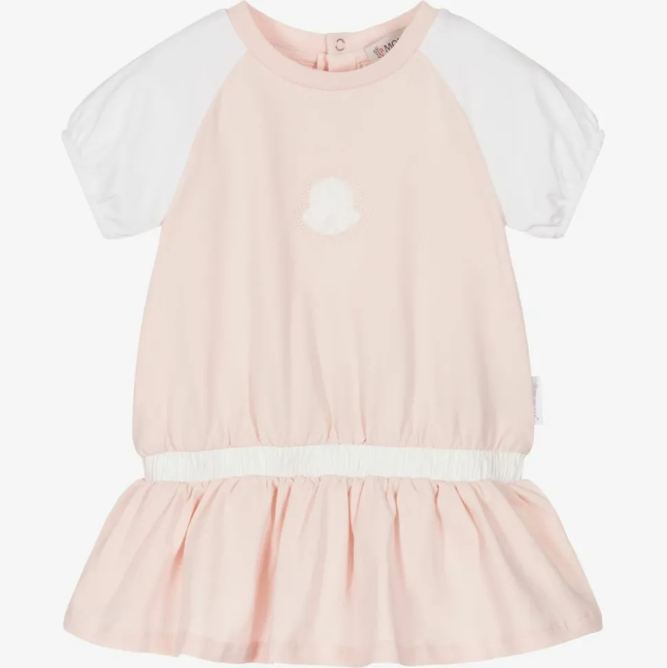 Baby Girls Pink Cotton Dress