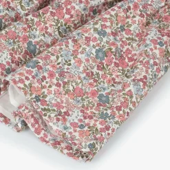 Baby Girls Pink Cotton Floral Dress