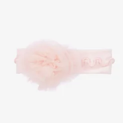 Baby Girls Pink Cotton Headband