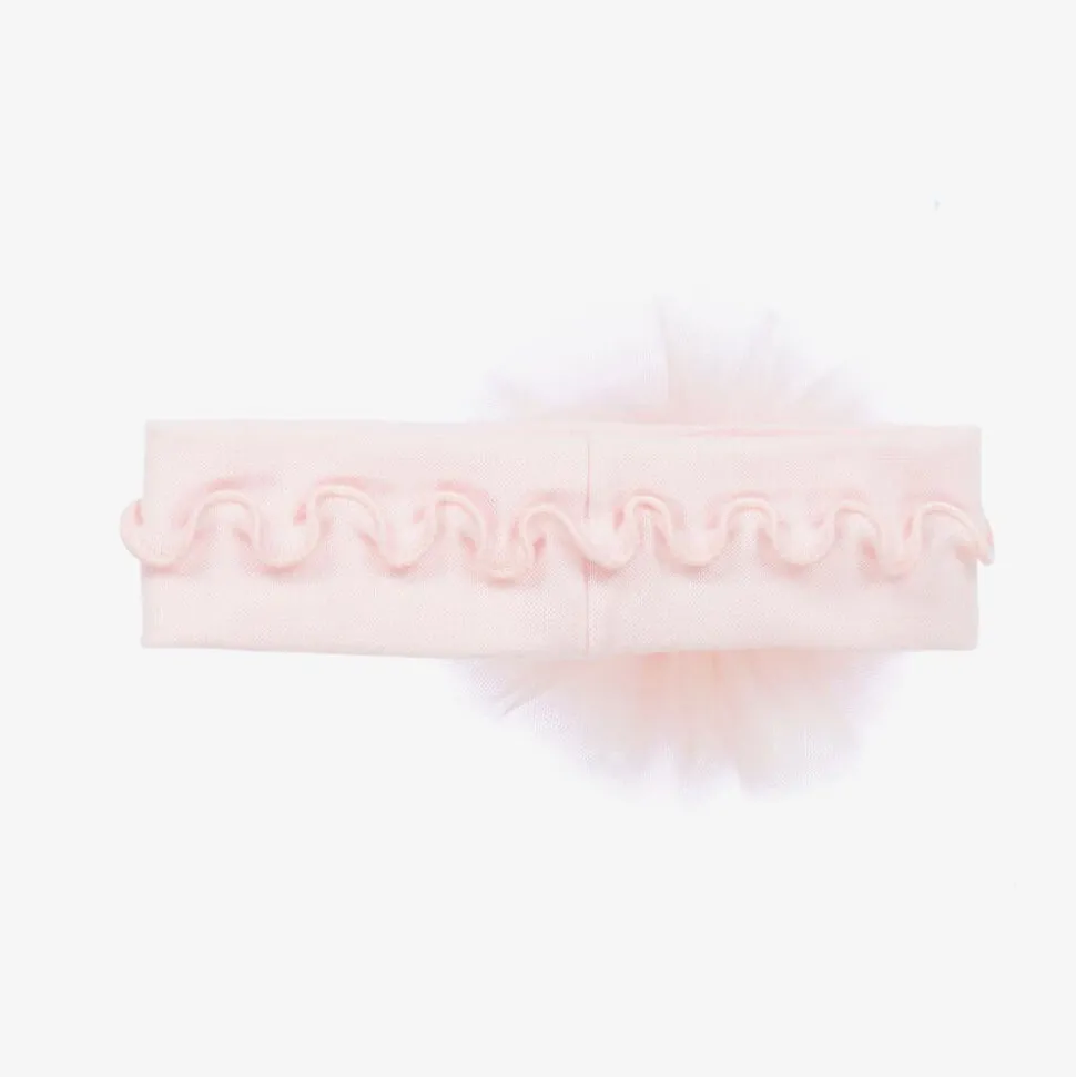 Baby Girls Pink Cotton Headband
