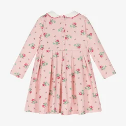 Baby Girls Pink Cotton Jersey Dress