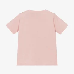 Baby Girls Pink Cotton Medusa T-Shirt