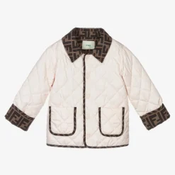 Baby Girls Pink FF Jacket