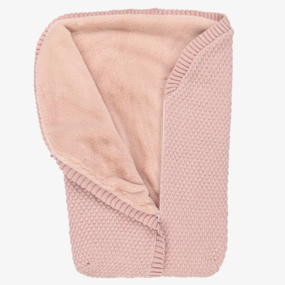 Baby Girls Pink Knitted Nest (62cm)