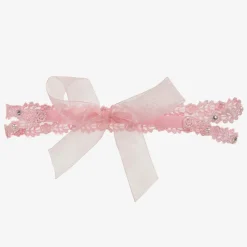 Baby Girls Pink Lace Headband