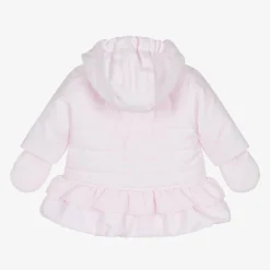 Baby Girls Pink Padded Coat