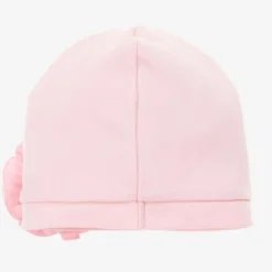 Baby Girls Pink Pima Cotton Hat