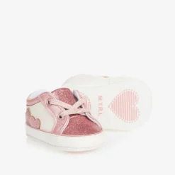 Baby Girls Pink Pre-Walker Trainers