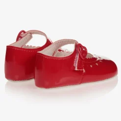 Baby Girls Red Patent Pre-Walker Shoes