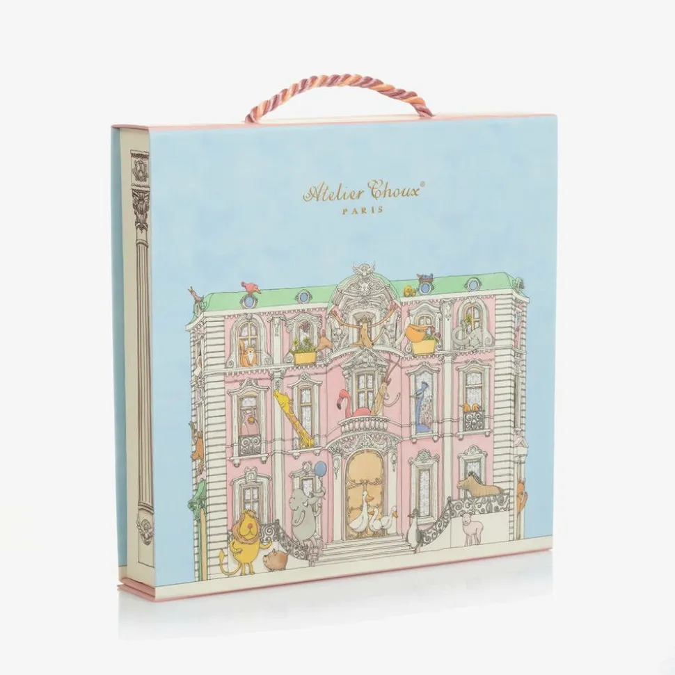 Baby Girls White Balloons Swaddle (97cm)