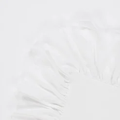 Baby Girls White Cotton Blanket (90cm)