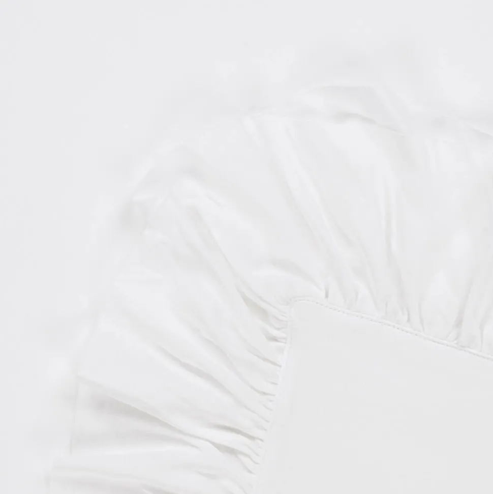 Baby Girls White Cotton Blanket (90cm)