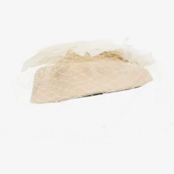Beige & Ivory Occasion Hat
