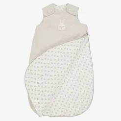 Beige Cotton Bunny Sleeping Bag (73cm)