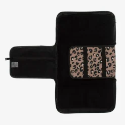 Beige Leopard Print Changing Mat Clutch (56cm)