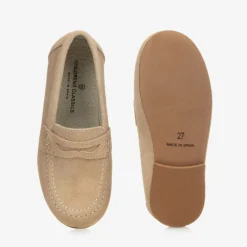 Beige Suede Shoes