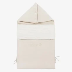 Beige Velour Baby Nest (87cm)