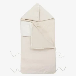 Beige Velour Baby Nest (87cm)