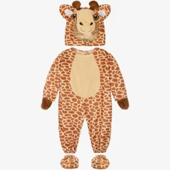 Beige Velour Giraffe Costume