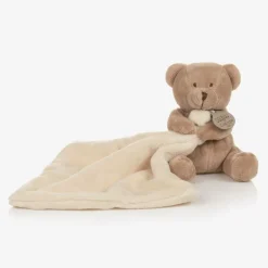 Beige Velour Teddy Doudou (22cm)