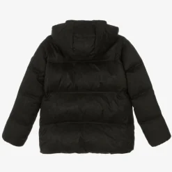 Black Barocco Down-Padded Coat