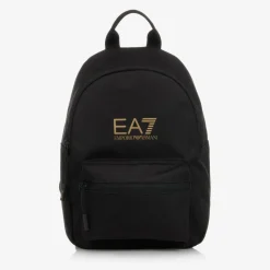 Black Canvas Backpack (33cm)