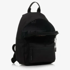 Black Canvas Backpack (33cm)