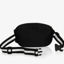 Black Canvas Belt Bag (27cm)