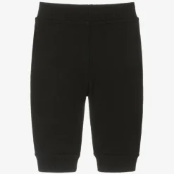 Black Cotton Baby Joggers