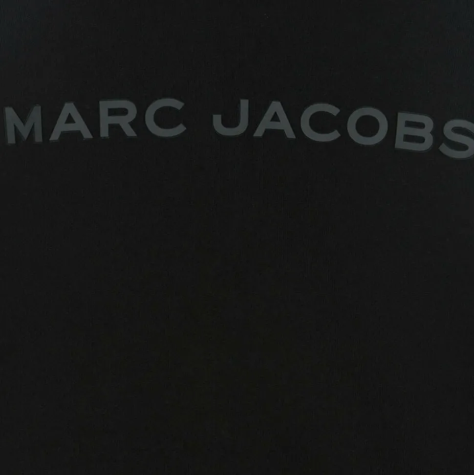 Black Cotton Jersey Zip-Up Hoodie