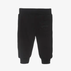Black Cotton Wild Barocco Joggers
