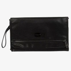 Black Faux Leather Changing Mat Clutch (56cm)