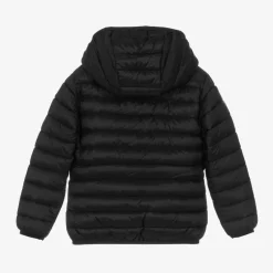 Black Lightweight Puffer Jacket