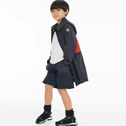 Black Logo Sporty Sandals