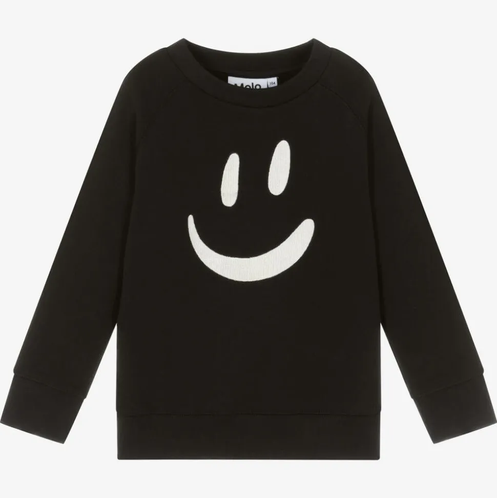 Black Organic Cotton Sweatshirt